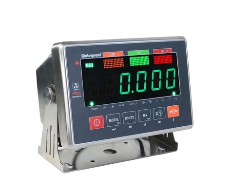 Indicador de escala de pesagem Kg/lb