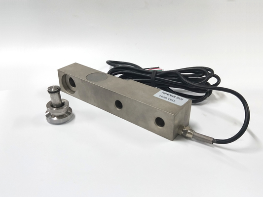 Célula de carga de feixe de cisalhamento único para -10~60.C 15V Excitação máxima 0,02% Precisão