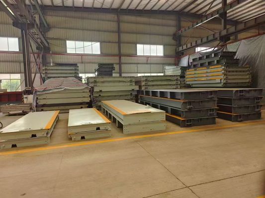 Escala de camião de espessura de 20 mm para fundações rasas