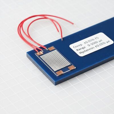 Creep ±0.05 Percent Full Scale Foil Strain Gauge Providing Measurement Range 0 to 1000 Microstrain and Hysteresis ±0.05 Percent Full Scale for Strain Measurement