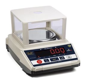 Escala experimental de alta precisão com legibilidade de 0,01g e conexão de interface RS-232C