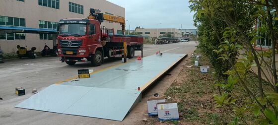 Balanças subterrâneas para caminhões de carga pesada 100 t