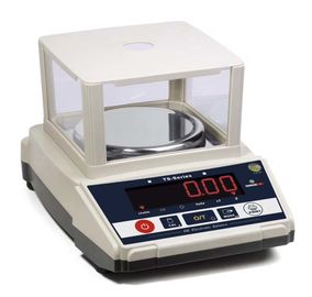 Escala experimental de alta precisão com legibilidade de 0,01g e conexão de interface RS-232C