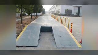 Balança de caminhão portátil e subterrânea